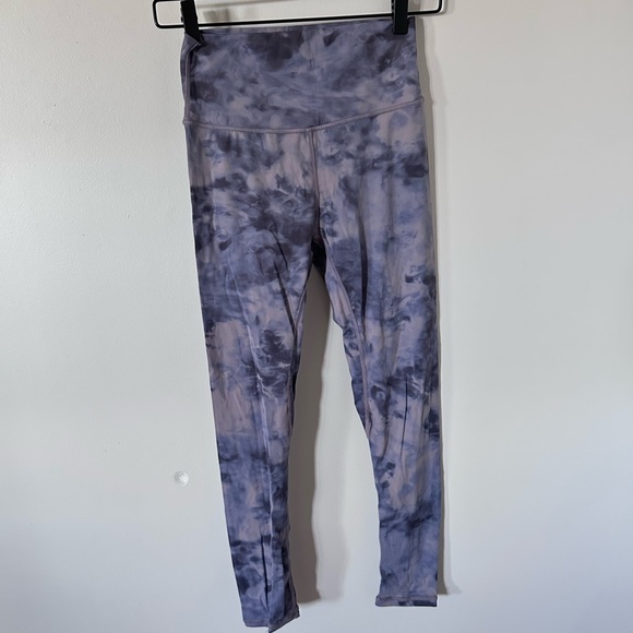 Lululemon NWOT Purple Diamond Dyed Aligns 24” - Picture 5 of 6